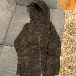 Lululemon Scuba Hoodie Black Camo